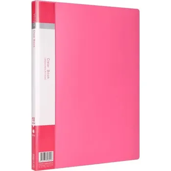 Katalogová kniha VF10AK A4 - 10 kapes, Oranžová