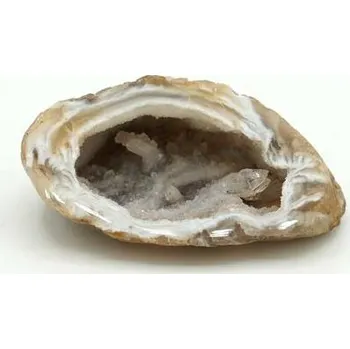 Přírodní kámen Achát peříčkový geoda 4,1 cm