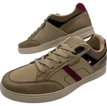 Ballgame Pánské béžové šněrovací tenisky 02 Barva: Béžová, Velikost: 46