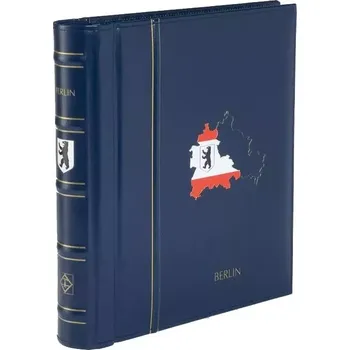 Obal pro sběratelský předmět Leuchtturm Pákové desky na předtištěné listy + kazeta s potiskem: Berlín