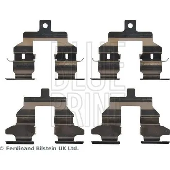Přislušenství brzdového systému Sada příslušenství, obložení kotoučové brzdy BLUE PRINT ADBP480008