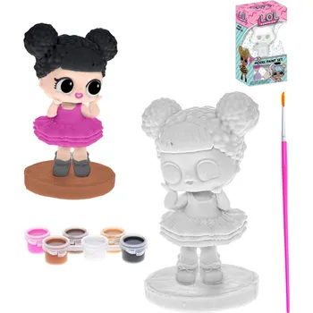 _Ostatní 1_ L.O.L. Surprise! Malování na figurku kreativní set s barvičkami 2 druhy porcelán 35350