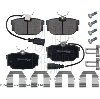 Brzdová destička Sada brzdových destiček, kotoučová brzda BLUE PRINT ADV184254
