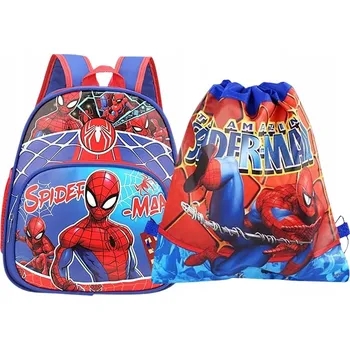 Školní batoh Školní batoh Spider-Man Jelly Pens s více přihrádkami, vícebarevný