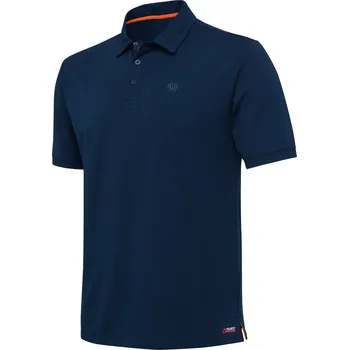 Pánské tričko Beretta Pánské lovecké tričko Tech Corporate Polo SS Velikost: 3XL Blue Total Eclipse