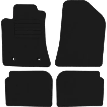 autokoberec Kobercové rohože Edecor velurové 4 ks