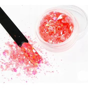 Ozdoba na nehty ALLEPAZNOKCIE 1,5g Efekt rozbitého zrcadla - řezaná Fólie Č. 11