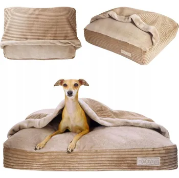 Pelíšek pro psa Pelíšek pro psy DOTTY béžový 100 cm x 80 cm