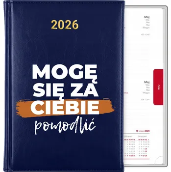 Kalendář Knižní kalendář 2026 A5 modrý