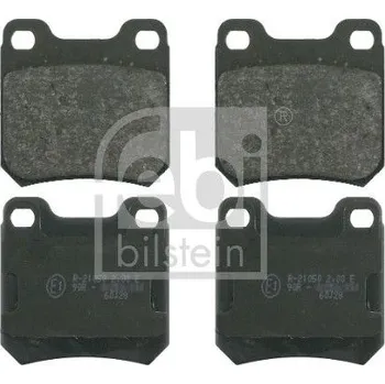 Brzdová destička Sada brzdových destiček, kotoučová brzda FEBI BILSTEIN 16133