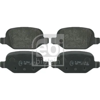 Brzdový systém Sada brzdových destiček, kotoučová brzda FEBI BILSTEIN 16370