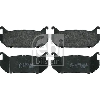 Brzdový systém Sada brzdových destiček, kotoučová brzda FEBI BILSTEIN 16194