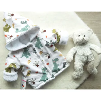 Kojenecká bunda AMÁLKA Zateplený kabátek, bunda, DINO Velikost: 62-68