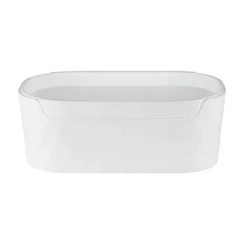 Úložný box Spirella úložný box na kosmetiku POOL, bílý, plast