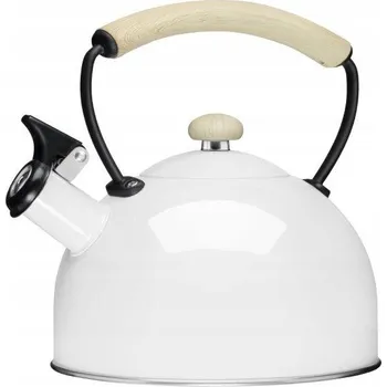 Konvice na čaj Konvice tradiční ocelová Galicja 2,3 l bílá
