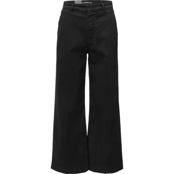 Dámské kalhoty Dámské Kalhoty GUESS DARMA HIGH WIDE W3BB27WFPMB-JBLK – Černá 30