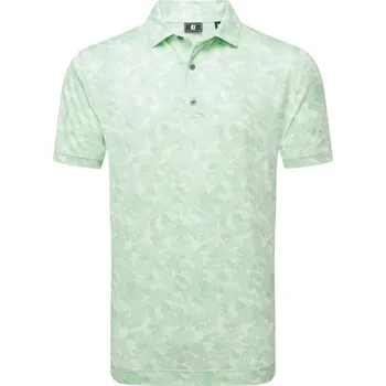 FootJoy Pop Camo Lisle pánské polo, pistachio pánské, S