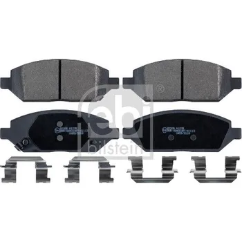 Brzdová destička Sada brzdových destiček, kotoučová brzda FEBI BILSTEIN 16974
