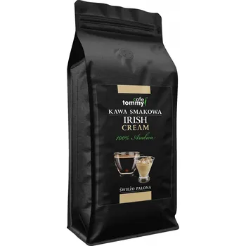 Káva Tommy Cafe ochucená Káva zrna 100% Arabica Irish Cream 1kg