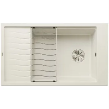 Kuchyňský dřez Blanco ELON XL 8 S Silgranit bílá soft oboustranné provedení přísluš. ano - 527072