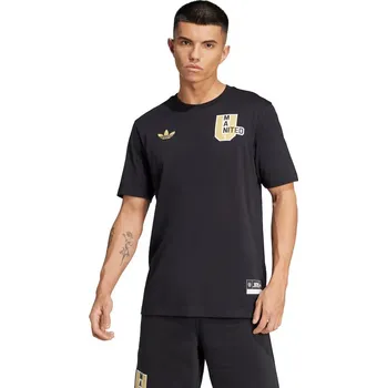 Pánské tričko Pánské tričko Manchester United adidas Originals Varsity Pack Velikost: XL