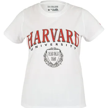 Dámské triko US College Sports (Harvard/bílá, S)