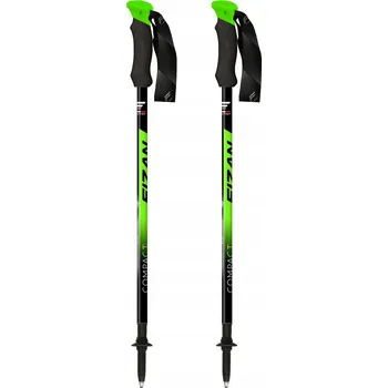 Trekingová hůl Trekkingové hole Fizan Compact Green 59-132 cm
