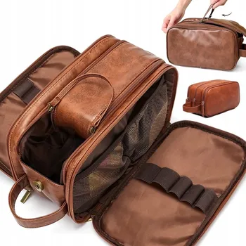 Kosmetická taška Kosmetická taštička DEE568887 DEEliiy25 hnědá