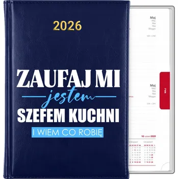 Kalendář Knižní kalendář 2026 A5 modrý