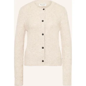 Dámský svetr Marc O'polo Dámský Pletený Kardigan, krémová, 42