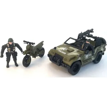 autíčko Vojenské auto sady