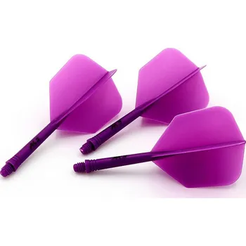 Šipka Cuesoul ROST AK5 Solid fialové, Big Wing letky a dlouhé násadky