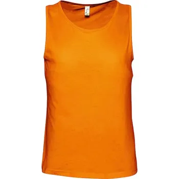 Sol's Pánské tílko Top Justin 150 g Barva: Oranžová, Velikost: M L171
