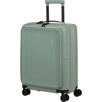 American Tourister Dashpop spinner 55 exp cestovní kufr s přední kapsou na notebook 15,6", Barva Iceberg Green A580