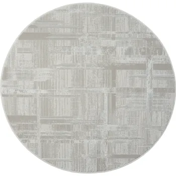 Koberec Kusový koberec My Favorite CA60026 creme kruh, 120x120 (průměr) kruh, béžová, chodba / předsíň, My Flair - 1 rok na vrácení + DOPRAVA ZDARMA k Vám i zpět