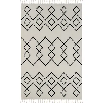 Koberec Kusový koberec Moroccan Dream weiß, 200x290, černobílá, ložnice, My Flair - 1 rok na vrácení + DOPRAVA ZDARMA k Vám i zpět