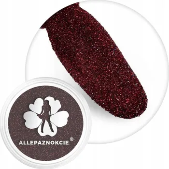 Třpytky na nehty, ozdoba - jemný prach ALLEPAZNOKCIE 2g, brokat v dózičce Č. 23