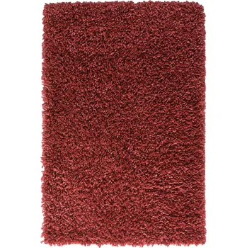 Koberec Kusový koberec My Shaggy weinrot, 200x290, červená, chodba / předsíň, My Flair - 1 rok na vrácení + DOPRAVA ZDARMA k Vám i zpět