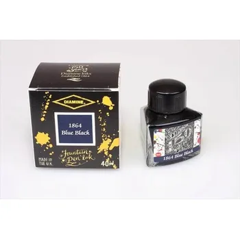 Diamine Anniversary 1864 Blue Black 40 ml, lahvičkový inkoust