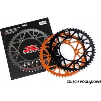 Řetězová sada pro motocykl JT ZADNÍ ROZETA 4486 50 ZUBNÁ HLINÍKOVÁ RACELITE KTM S