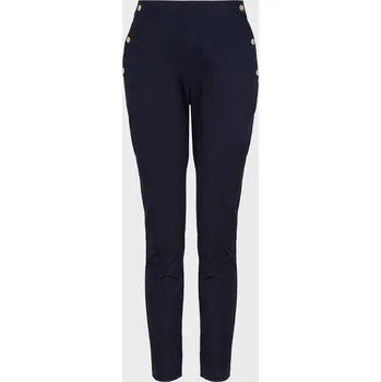 Dámské kalhoty Dámské Kalhoty EA7 TRAIN COSTA SMERALDA W PANTS OH 3DTP01TNEUZ1555 – Tmavě modrá M