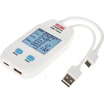 Měřící laser Tester USB zásuvek UNI-T UT658DUAL