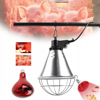 OHŘÍVAČ / INFRAČERVENÁ LAMPA PRO SELATA, ŠTĚŇATA 250W E27 pro zvířata