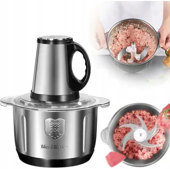 Kuchyňský mlýnek 500W MLÝNEK NA MASO Z NEREZOVÉ OCELI ELEKTRICKÝ MLÝNEK NA MASO