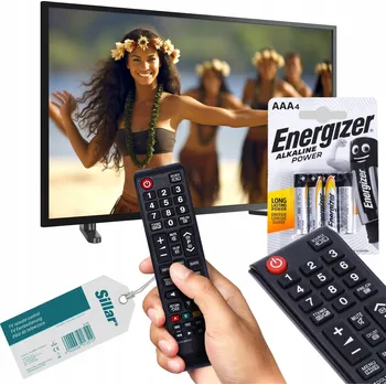 Dálkový Ovladač pro televizor SIL1700 + baterie Energizer AAA 4ks