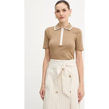 Pánské tričko Polo tričko Morgan MBICOSI béžová 01B, vel. M