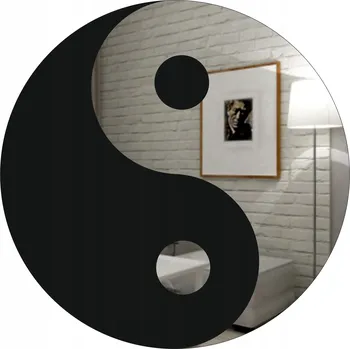 Zrcadlo Dekorativní Zrcadlo Akrylové Jin Jang