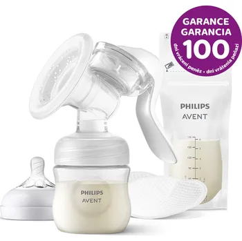 Hnízdečko pro miminko Philips AVENT Odsávačka mateřského mléka manuální SCF430/20