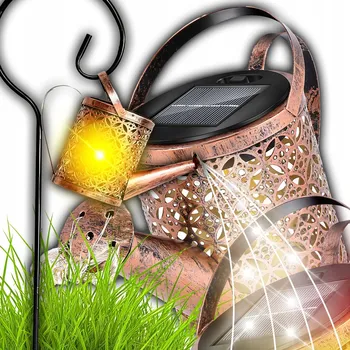 Venkovní osvětlení Solární zahradní lampa LED konev XXL venkovní se soumrakovým senzorem