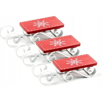 Vánoční dekorace Sady 12,5 cm 3 ks